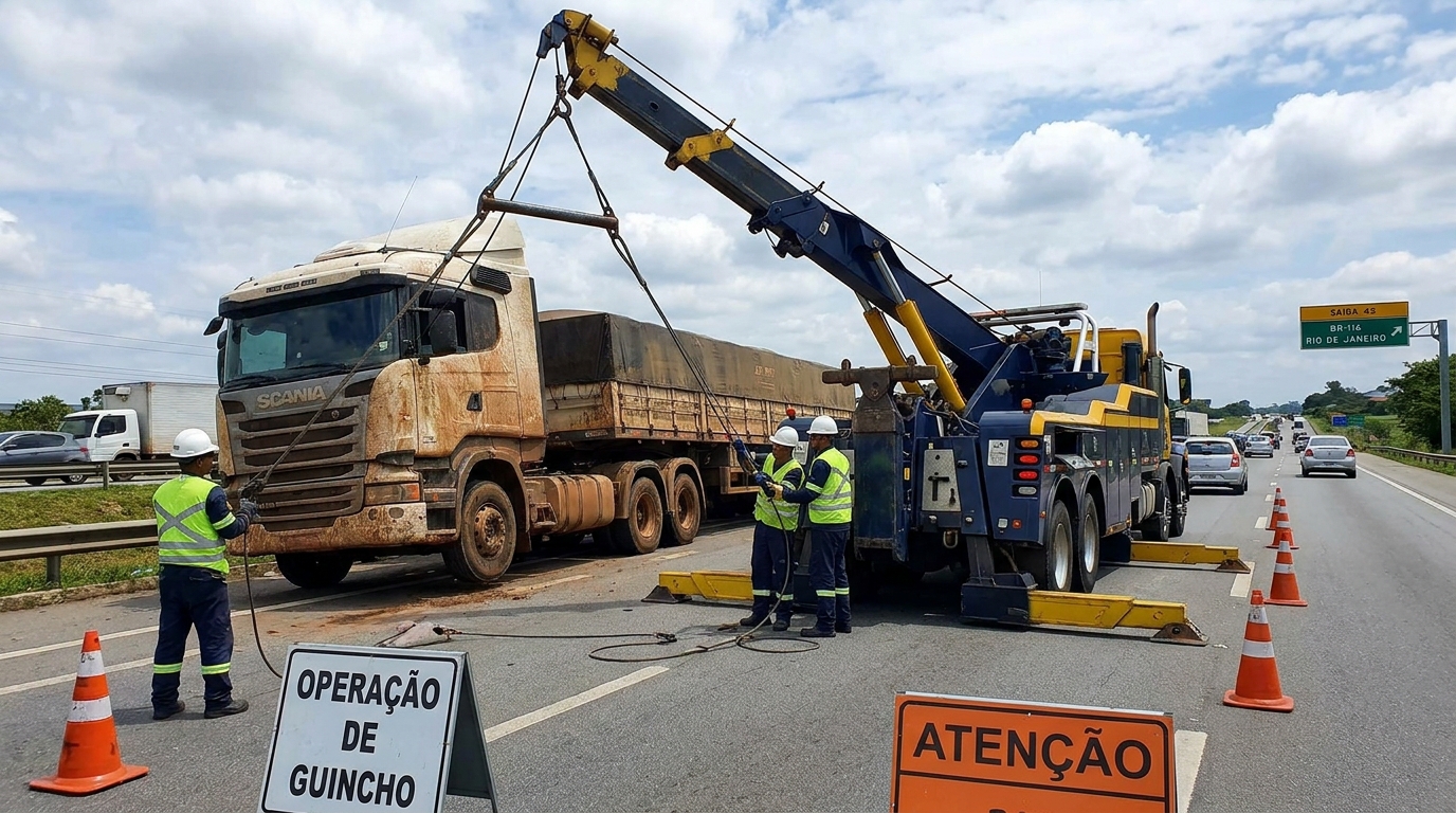 Reboque de Caminhão Baú em Osasco‑SP